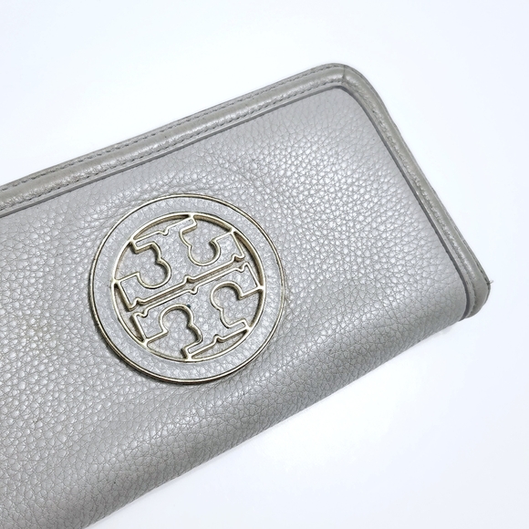 Tory Burch leather gray wallet - Picture 12 of 13